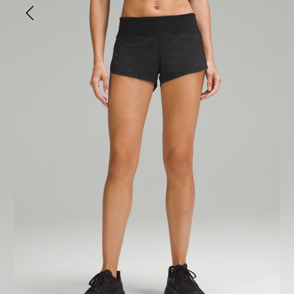 Lululemon Speed Up Low-Rise Lined Short 2.5 Size 8